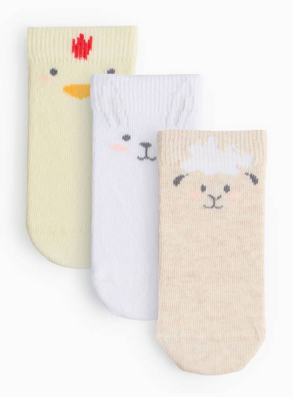 Novelty Easter Socks 3 Pack 1-6 months